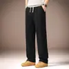 Calça Jogger Esportiva Elegante e Fluida para Homem, Nova para o Verão, Estilo Americano High Street, Confortável, Casual, Longa