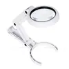 5 Veces 11 veces USB ocho luces LED soporte de mano escritorio lectura reparación lupa multiusos 75RC