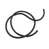 Tira de Espuma de Silicona Resistente a Altas Temperaturas de 1/2/3/4-40mm Sellado Esponja Negra Tira Redonda Antideslizante Impermeable Tira Insonorizada
