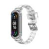 Adecuado para la pulsera Xiaomi 8 serie glaciar reloj transparente con funda protectora de gelatina de TPU integrada pulsera inteligente
