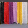 Novo Tecido de Lantejoulas para Casamento Dourado Prata Escama de Peixe Tecido de Fundo com Lantejoulas Tecido para Pendurar em Casamento Cortina Decorativa Gaze