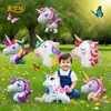 Globos de Papel de Aluminio de Unicornio con Forma Especial Linda Transfronterizos para Cumpleaños Infantiles y Festivales, Dibujos Animados Animales de Dibujos Animados de Amazon con Forma Especial