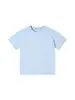 Colección Nueva de Verano 2026: Camiseta Casual Unisex de Manga Corta, Color Sólido, Top de Moda para Niños, Estilo Moderno