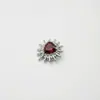 Arete de titanio F136 con forma de erizo de mar y corazón para lóbulo de la oreja, Piercing para labio de erizo de mar con rosca interna de titanio G23, Accesorio de joyería para la oreja
