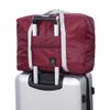 Bolsa de Viaje Plegable Portátil de Gran Capacidad con Carrito Enchufable para Viajar Bolsa de Aire Simple Moderna Portátil Bolsa de Almacenamiento Multifuncional