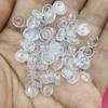 Sin Agujeros en las Orejas Clip de Oreja de Tornillo Almohadilla para Oreja Sin Dolor Ambiental Transparente DIY Accesorios para Pendientes Clip de Oreja de Silicona Almohadilla Amortiguadora Anti-Dolor