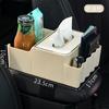 Caja de almacenamiento para el respaldo del asiento del automóvil, caja de almacenamiento multifuncional, soporte de gancho para automóvil, portavasos de agua para automóvil, caja de pañuelos multifuncional