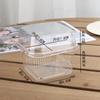 Sx585 Taza para Pudín de Pulpa de Madera, Helado, Gelatina, Mousse Caja para Ensalada de Frutas de Mil Capas, Pastel de Frutas Caja de Embalaje