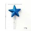 Itens Mais Vendidos no Exterior para o Dia da Independência Americana: Decorações de Estrela de Cinco Pontas de Espuma com Glitter Grosso para Festivais e Feriados Internos