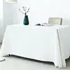 Nuevo Mantel Blanco para Conferencias con un Toque de Lujo Ligero y de Alta Gama, Adecuado para Hoteles, Restaurantes Occidentales, Fiestas de Cumpleaños y Mesas Rectangulares