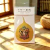 Hoja de Bodhi Zakilam Verde Madre Thangka Marco de Pared Pintura Thangka de Huang Caishen Farmacéutico Lámina de Oro Mayoreo
