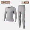 Ropa de Belleza Ultra Fina para Hombres, Otoño/Invierno, Ácido Hialurónico, Estilo Invisible, Calentamiento Infrarrojo Lejano, Ropa Nutritiva para la Piel, Camiseta de Capa Base, Ropa de Otoño