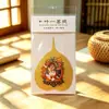 Hoja de Bodhi Zakilam Verde Madre Thangka Marco de Pared Pintura Thangka de Huang Caishen Farmacéutico Lámina de Oro Mayoreo