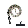 Goma para cordón de teléfono móvil de 10 mm de grosor, cuerda ajustable en diagonal, clip para teléfono móvil, cordón anti-pérdida, cordón para cuello