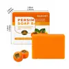 Jabón de caqui bestseller transfronterizo limpia suavemente el cuerpo y la piel, hidrata e humecta, con un aroma fresco natural y espuma densa