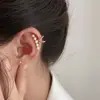 Pinzas para Orejas de Perla Estilo Coreano para Mujeres Sin Perforaciones, Pinzas de Hueso de Oreja de Alta Gama, Pendientes Frescos y de Moda