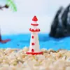 Decoración de botella ecológica de micro paisajismo adornos pequeños faro de color pecera de acuario manualidades de resina fabricantes al por mayor