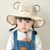 Sombrero de Bebé de Verano Delgado Protección Solar Sombrero de Pescador para Hombres y Mujeres Malla Transpirable Ala Ancha Sombrero de Sol Lindo