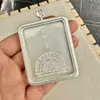 Acero de Titanio 4*5 Unilateral/Bilateral Estilo Xizang Caja Gahu Thangka Núcleo de Acero de Titanio Estuche Thangka Grande/Pequeño 4x5