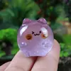 Nuevos Adornos Luminosos de Gatito Lindo para Escritorio Accesorios para Joyería DIY Resina Estereoscópica Decoraciones para Jardinería de Paisaje Micro
