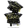 Decoración de fiesta de ceremonia de graduación globo gorro de médico trofeo certificado accesorios para fotos de graduación globo de película de aluminio