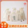 Bolsas de Organza Personalizadas Bolsas de Malla Multimaterial Bolsas de Almacenamiento para Joyería Bolsas a Prueba de Polvo con Cordón Bolsas de Empaque para Accesorios del Cabello