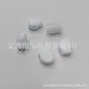 Não. 3 Puxadores de Zíper de Plástico Sem Alça, Cabeça de Zíper 3# de Nylon Branca Natural Sem Travamento, Conjunto de Zíper com Zíper Combinando para Capa de Edredom
