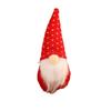 Nuevas decoraciones navideñas transfronterizas Colgante pequeño de punto de Navidad Árbol de Navidad Muñeco anciano sin rostro Colgante pequeño colgante