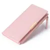 Billetera Larga para Mujer 80% de Descuento con Cremallera, Billetera Multifuncional de Cuero con Ranuras para Tarjetas de Gran Capacidad, Billetera de Mano, en Stock