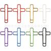 Fábrica de origen transfronteriza 6 colores forma de nota alta protección del medio ambiente recubierto de plástico color especial clip para papel forma especial clip para papel metálico en stock