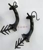 Transfronterizo 4 Tipos de Plástico Negro Marrón Mangos de Calabaza Accesorios de Calabaza Manualidades Accesorios para Bricolaje 4-9.2cm