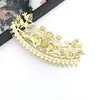 Palacio Casero Dinastía Han Tocado Base de Corona de Fénix Accesorios Accesorios de Novia Cuerpo Principal del Tocado Corona de Pelo de Aleación Material DIY