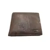 Billetera Corta para Hombre, Billetera de Gran Capacidad, Porta Tarjetas con Ranuras Múltiples de Primera Capa, Billetera Casual de Negocios para Jóvenes, Venta al por Mayor por Fabricante