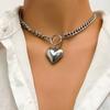 Joyas transfronterizas ins moda simple collar para clavícula collar personalizado pequeño corazón fresco para mujer NK28040