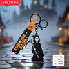 Llavero de la Parca Transfronteriza de Halloween Muñeco Fantasma Divertido Colgante Decoración Regalo de Halloween