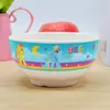 Tigela infantil de porcelana tipo melamina anti-queda resistente ao calor melamina tigela redonda de 5 polegadas louça de desenho animado criativa utensílios domésticos diários
