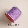 Color No. 72 Línea de Jade Pulsera Trenzada Hecha a Mano Collar Cuerda Roja Delgada Material de Línea Hecha a Mano con Cuentas Accesorios