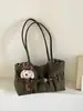 Bolsa Grande de Estampado de Leopardo para Mujer 2026 Nuevo Otoño/Invierno Nicho Sensación de Alta Gama Bolso de Hombro Único Bolso Tote para el Trabajo y el Trayecto Tendencia