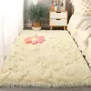 Tapete Quarto Engrossado Tapete de Cabeceira Sala de Estar Cobertura Total Sofá Mesa de Centro Quarto de Meninas Estilo Ins Celebridade da Internet Tapete de Chão Peludo