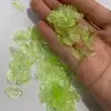 Mini Transparente Verde Hojas Pequeñas Acrílico DIY Joyería Hecha a Mano Aretes Clavos Pulseras Accesorios de Tejido Materiales