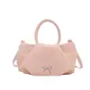 Tendencia transfronteriza bolso pequeño cuadrado de mano para principiantes bolso de mujer verano 2026 nuevo bolso de hombro único plisado de color liso bolso cruzado para ir al trabajo