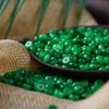 Jade seco verde espaçador contas soltas Esmeralda seca Verde Ferro Dragão Sheng ábaco contas diy pulseira frisada Xingyue Bodhi