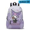 3D Nuevo Producto Impreso Periférico Sanrio Kuromi Kuromi Mochila Estudiante Bolsa Escolar Niños Dibujos Animados