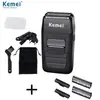KEMEI KM-1102 Rasuradora Recíproca de Doble Cuchilla, Rasuradora para Cabeza Calva, Recortadora de Patillas, Maquinilla de Afeitar
