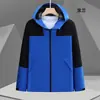 Jaqueta de trabalho personalizada, uniforme de grupo à prova d'água, sobretudo de trabalho para outono e inverno, jaqueta leve com impressão de logotipo e bordado
