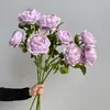 Rosa Austin extragrande estilo europeo, rosa de jardín de alta gama y flores de peonía, arreglos florales, flores decorativas y ramos