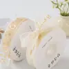 Fita de Malha Chiffon Sonhadora 2,5cm Fita com Estampagem a Quente Estrela Coração Fita de Gaze Dia dos Namorados Bolo Flor Caixa de Presente
