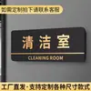 Señal acrílica para baño, señal de no fumar para baño, señal para puerta de oficina, señal de recordatorio de alta gama
