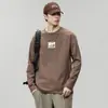 Camiseta de manga larga 2026 para hombre, top holgado para hombre, sudadera, camiseta casual, ropa de otoño para hombre para primavera, otoño e invierno