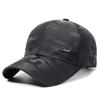 Chapéu Masculino Novo Primavera e Outono Tecido Camuflado Ajustável Mais Fácil de Combinar Chapéu de Aba Reta Esportes ao Ar Livre Proteção Solar Etiqueta de Metal Chapéu de Sol